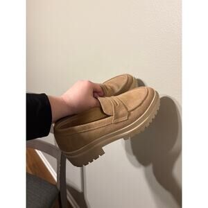 Patina/Portland Leather Zoe Chunky Loafer Size 9 Women